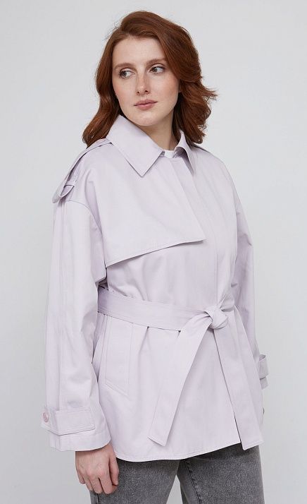  GRIOL. Плащ жен. 504490.11209.6700N Сиренево-серый 