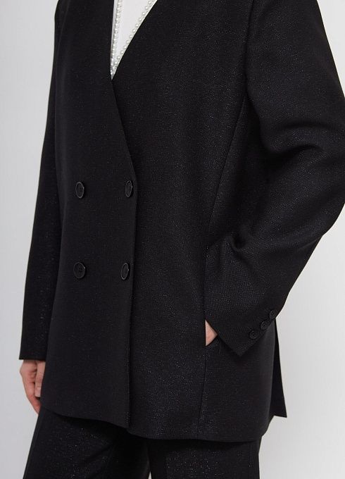 Жакет жен. 378300.11312.8200L Чёрный (1)