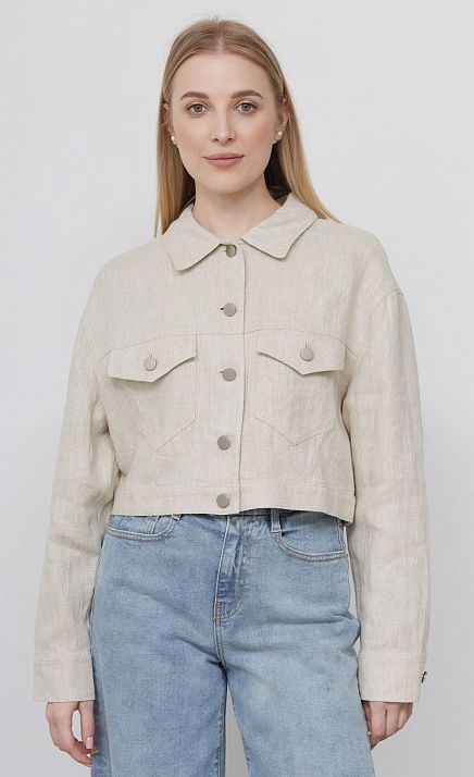 GRIOL. Жакет жен. 378299.11312.0802M Натуральный GRIOL GRIOL. Жакет жен. 378299.11312.0802M Натуральный