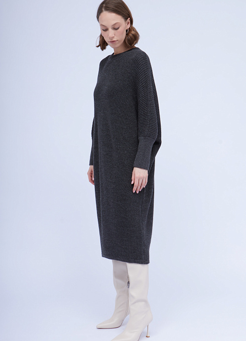  GRIOL. Платье жен. 360132.01303.7400N Тёмно-серый GRIOL