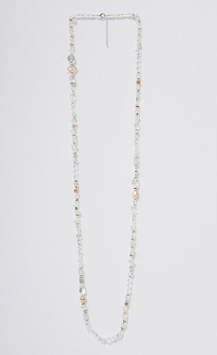  GRIOL. Колье Игристое 1 Прозрачный 