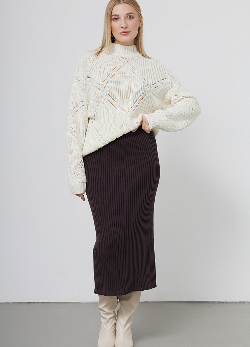  GRIOL. Юбка жен. 350115.02303.5900N Коричневый GRIOL