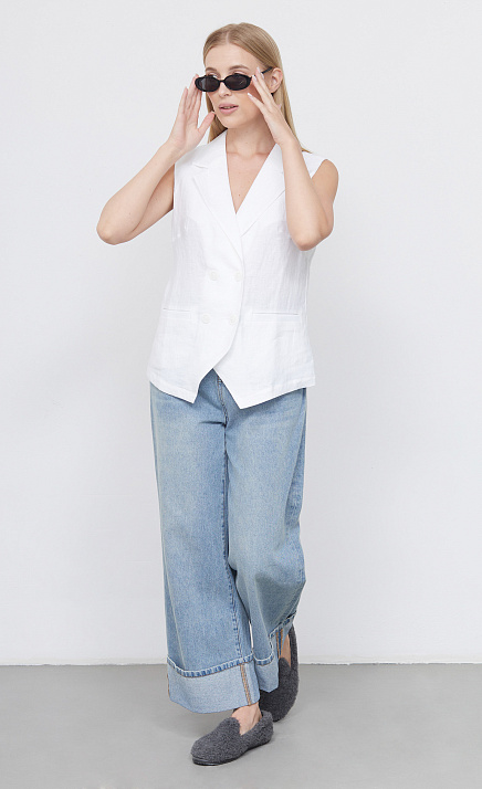  GRIOL. Жилет жен. 388118Б.11312.0200N Белый 