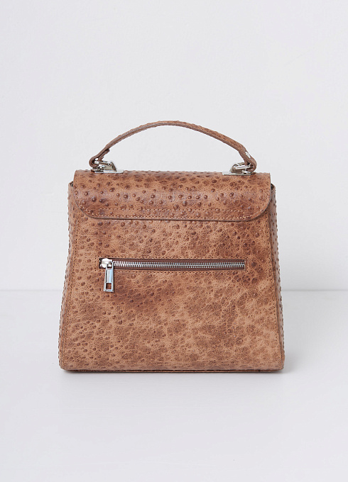 Сумка жен. 30024 Бежевыйкоричнневый (1)