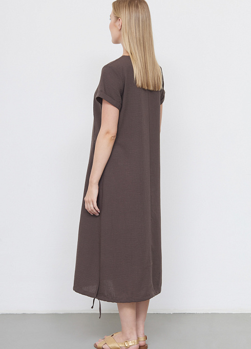  GRIOL. Платье жен. 360266.09312.5900N Коричневый GRIOL