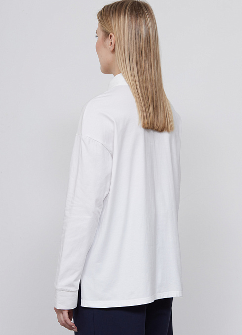 Рубашка oversize комбинированная GRIOL