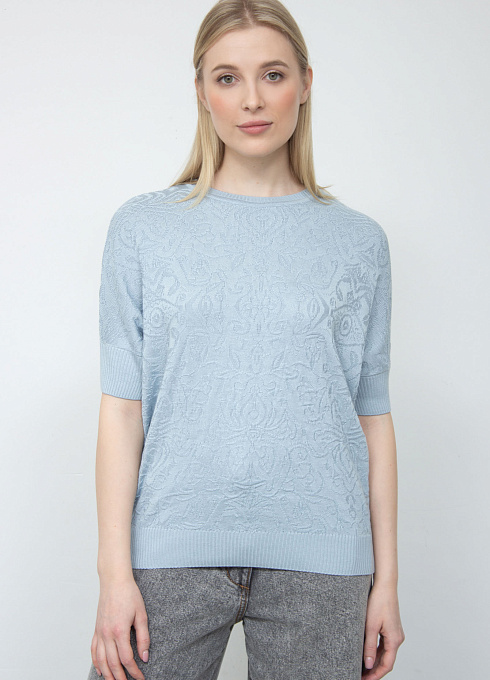  GRIOL. Джемпер жен.310169кр.33303.1600N Голубой GRIOL