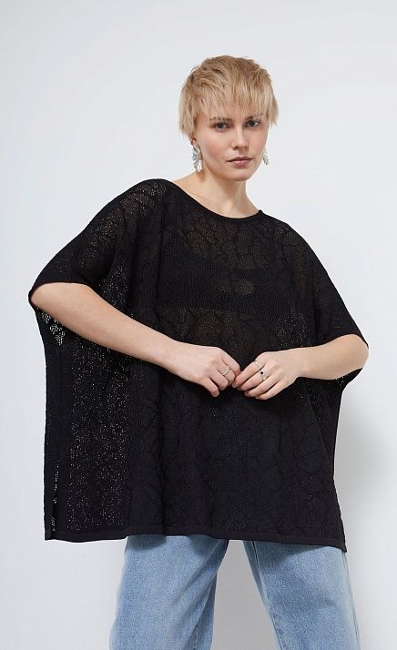 GRIOL. Джемпер жен. 310575.33303.8200N Чёрный GRIOL GRIOL. Джемпер жен. 310575.33303.8200N Чёрный