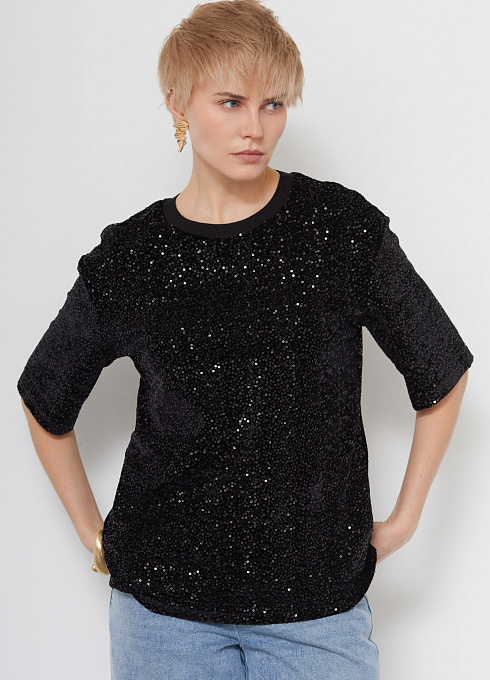  GRIOL. Джемпер жен. 311163.6_313.8282L Черный GRIOL