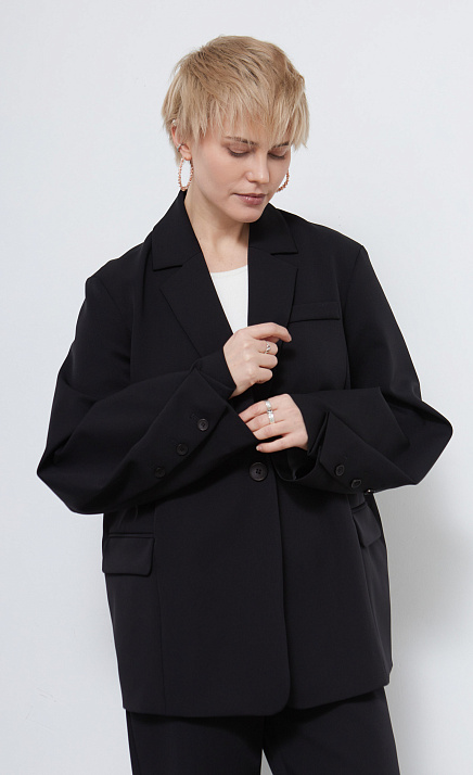 GRIOL. Жакет жен. 378457.11312.8200N Чёрный GRIOL GRIOL. Жакет жен. 378457.11312.8200N Чёрный