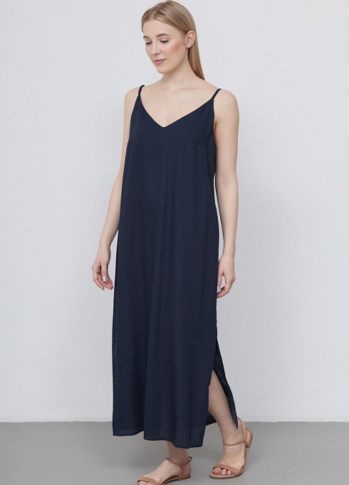  GRIOL. Платье жен. 368289.11312.9600N Темно-синий GRIOL