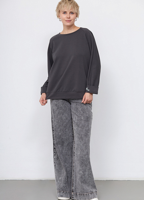  GRIOL. Джемпер жен. 311139.03313.7700E Тёмно-серый GRIOL