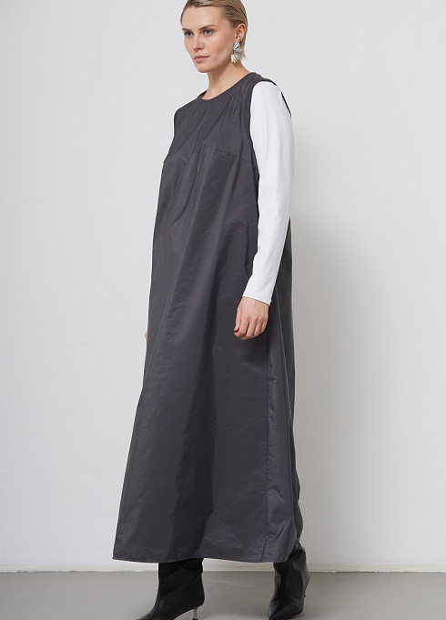  GRIOL. Сарафан жен. 347937.11312.7600N Серый GRIOL