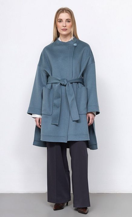 GRIOL. Полупальто жен. 520921D.43208.1700N Бирюзовый GRIOL GRIOL. Полупальто жен. 520921D.43208.1700N Бирюзовый