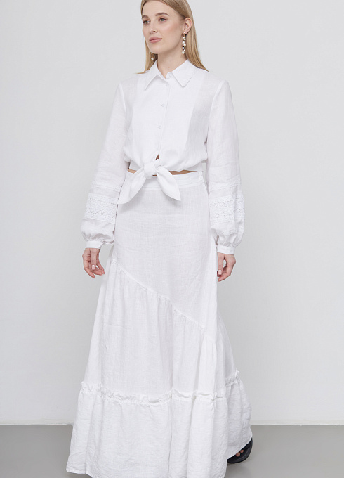  GRIOL. Юбка жен. 358268.37312.0200N Белый GRIOL