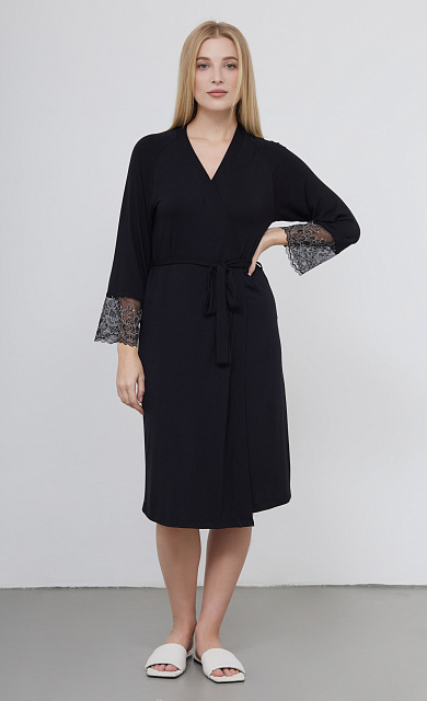  GRIOL. Халат жен. 330428.25513.8200N Черный 