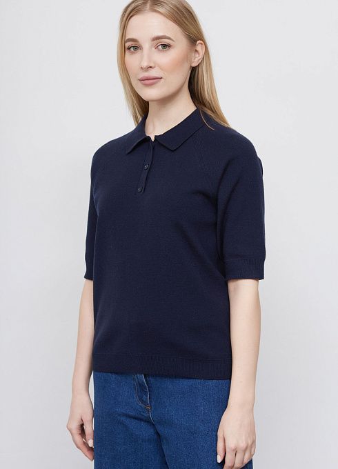 Джемпер жен. 310313.33303.9600N Тёмно-синий1  (1)