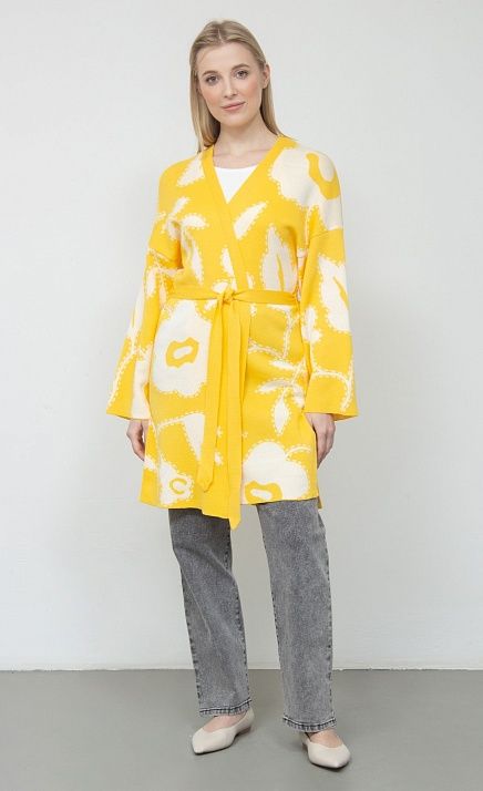  GRIOL. Жакет жен. 370224.33303.2100F Жёлтый 