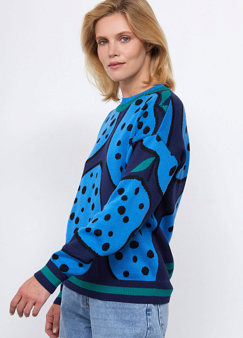  GRIOL. Джемпер жен. 310510.33303.8788V Т.синий GRIOL